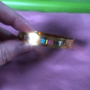 Kate Spade bangle look on the bright side